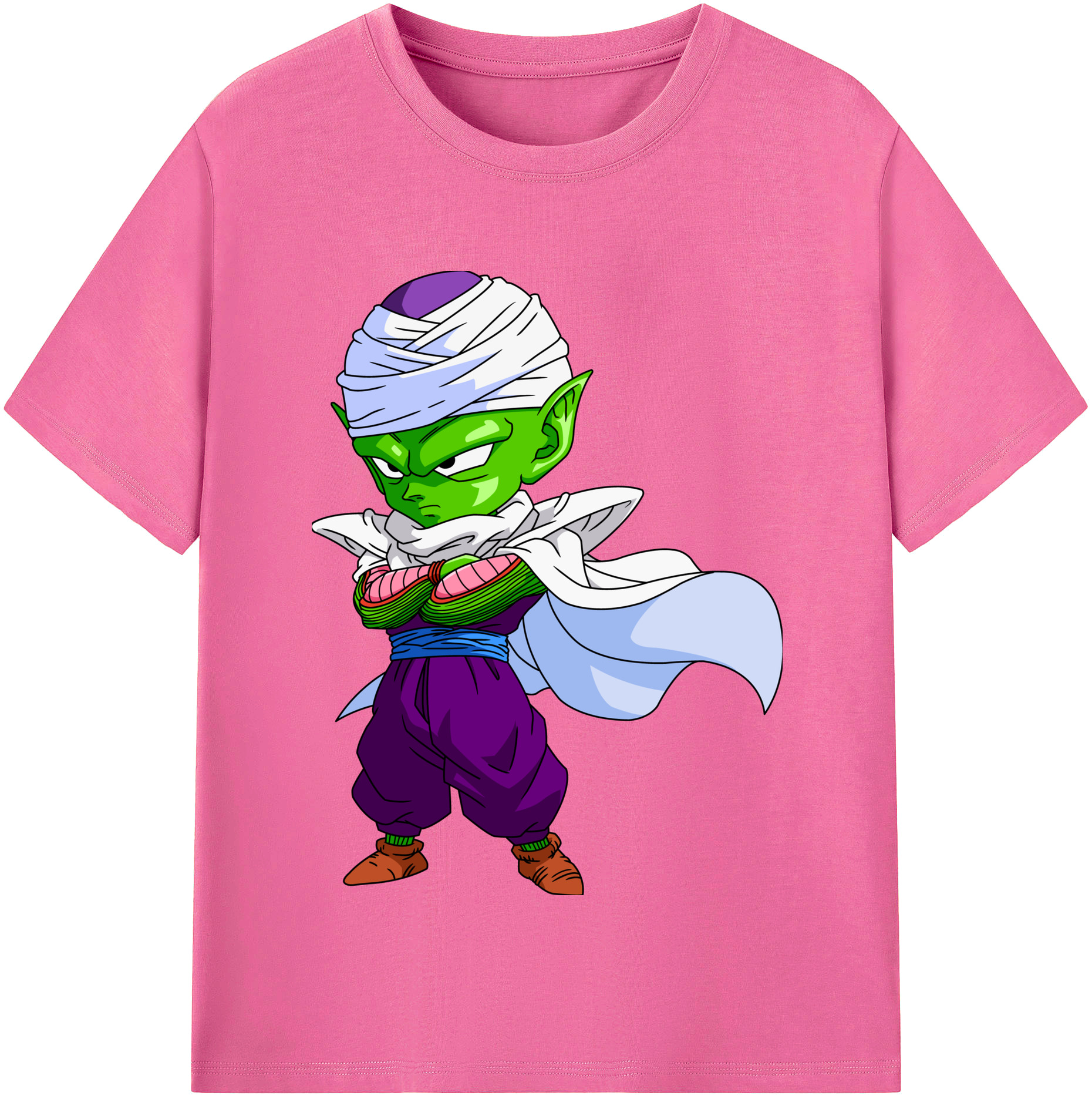 （画像用） ドラゴンボール ピッコロ DRAGON BALL Piccolo レディースカジュアルプリントTシャツ（綿100％）